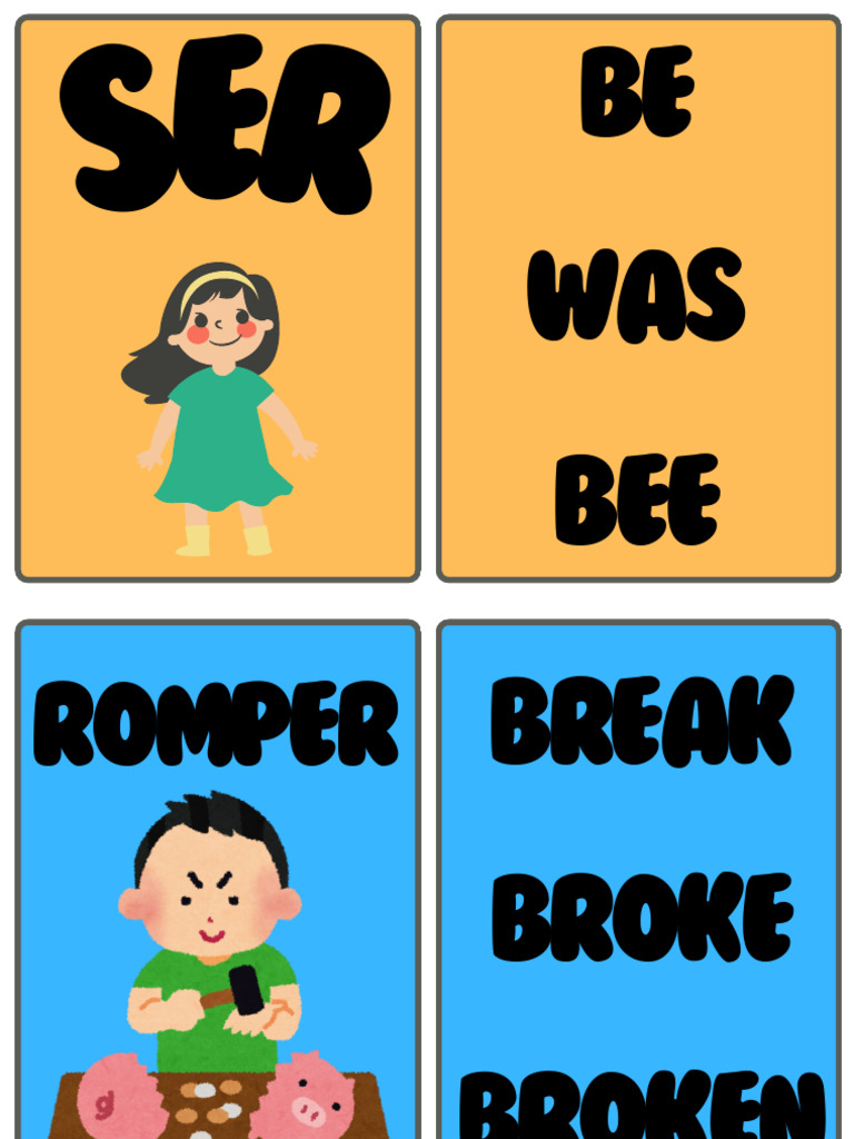 flascard en ingles | PDF