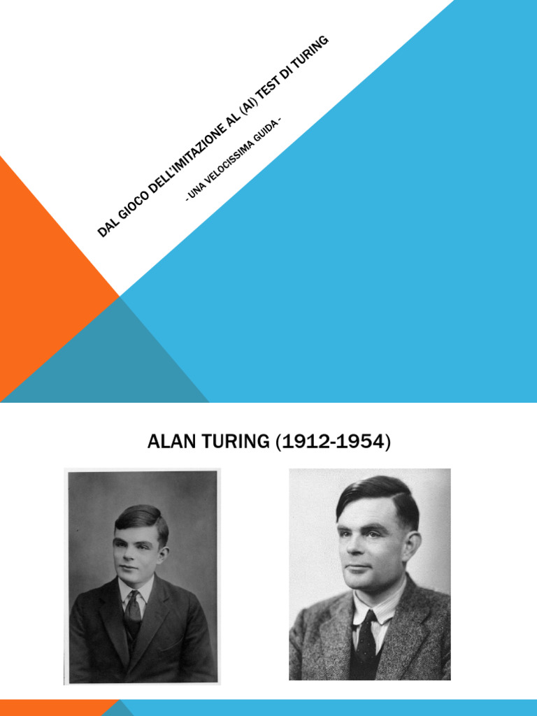 Il Test Di Turing | PDF