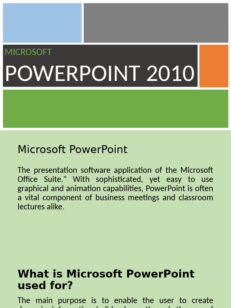 Presentation sample in ppt pdf