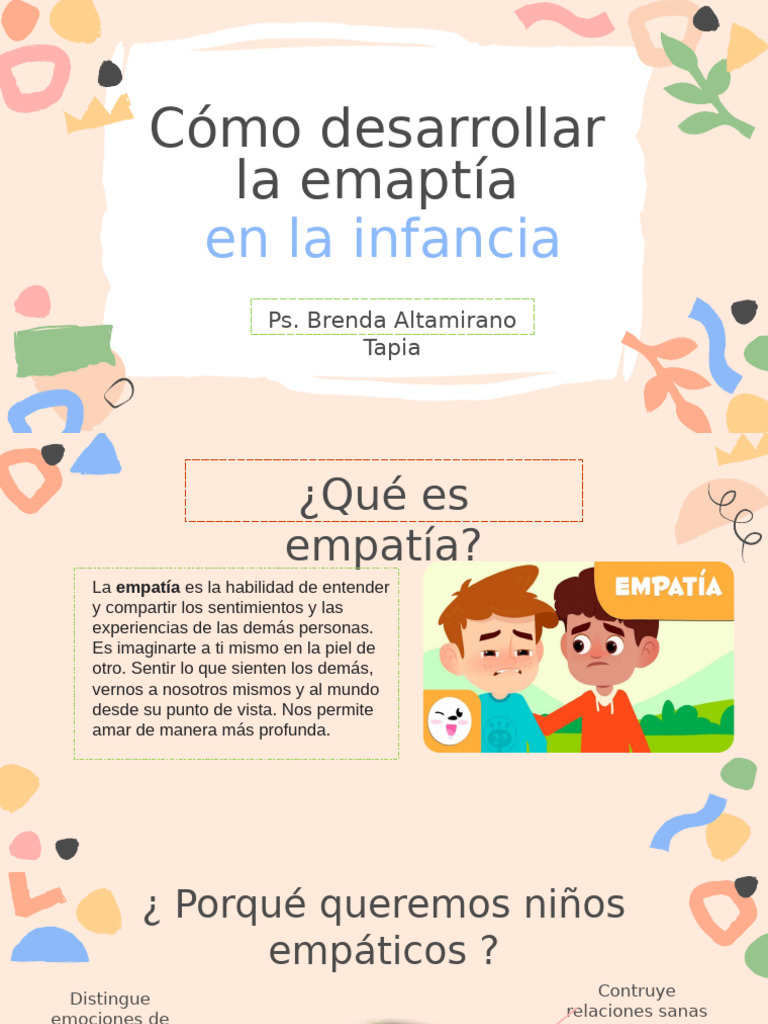 Fomentando La Empatia | PDF