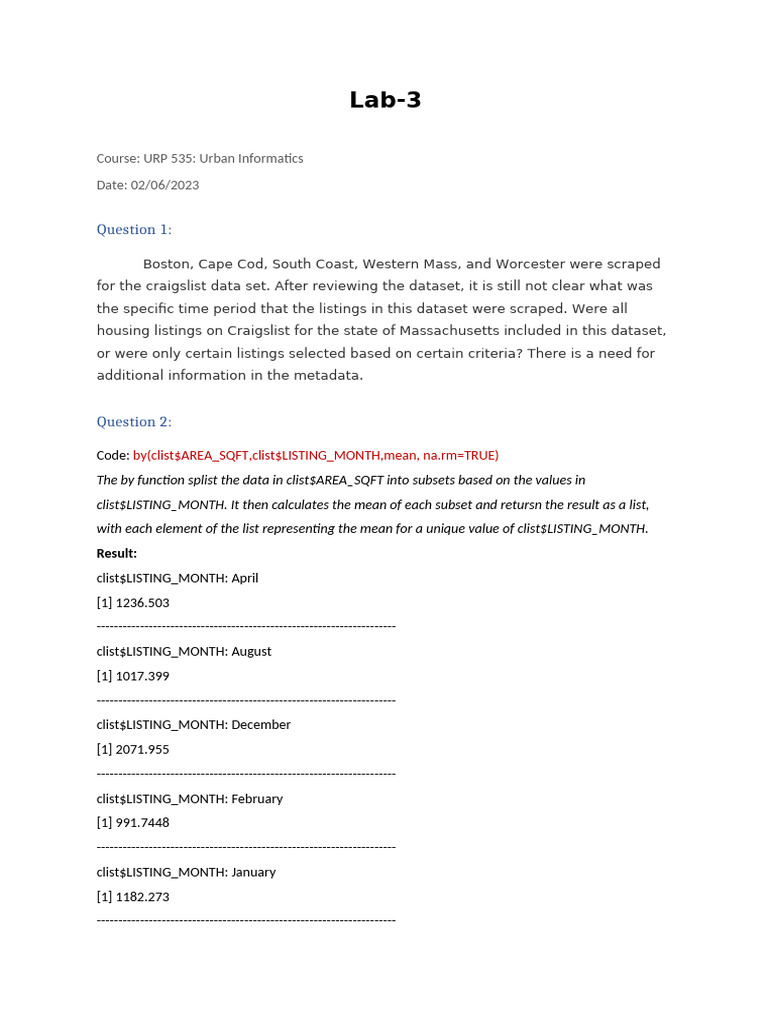 Lab 3 | PDF | Information Technology | Computing