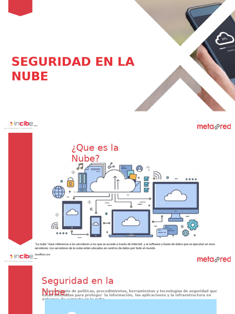 Seguridad en la Nube: Riesgos y Consejos | PDF | Computación en la nube ...