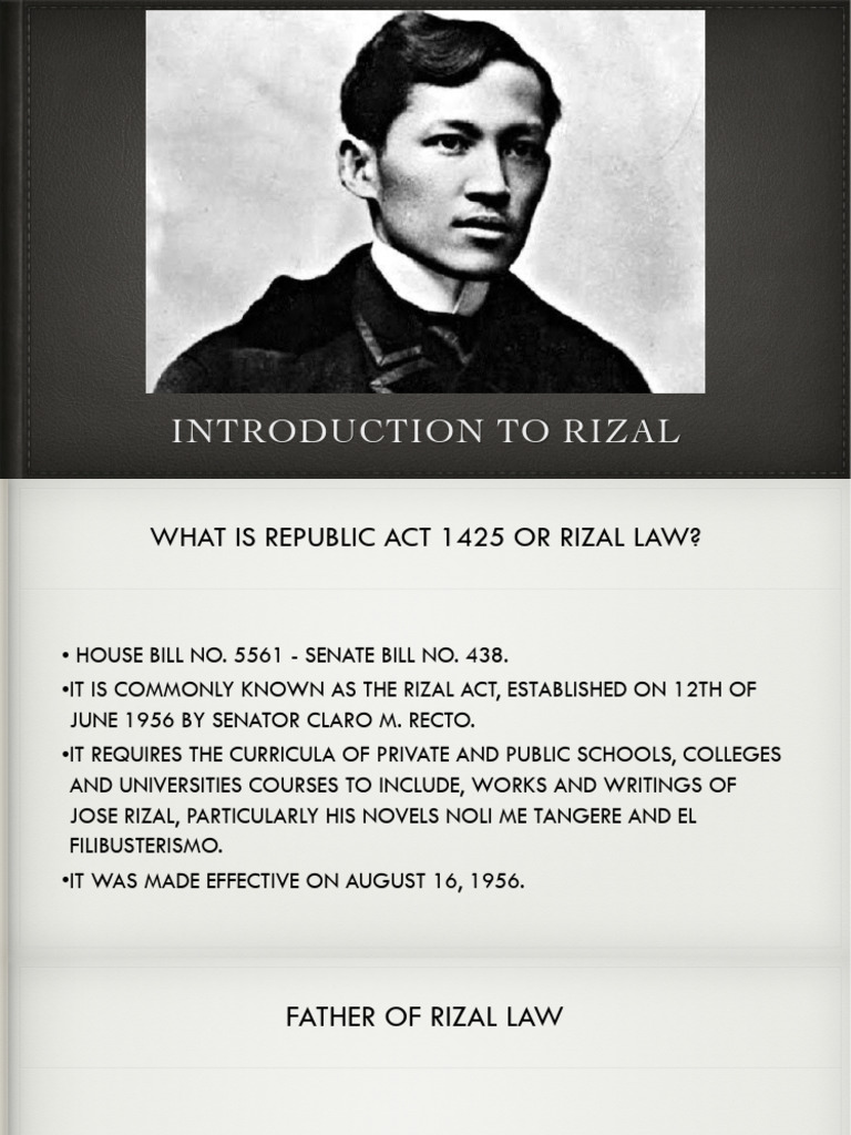 1introduction Rizal | PDF