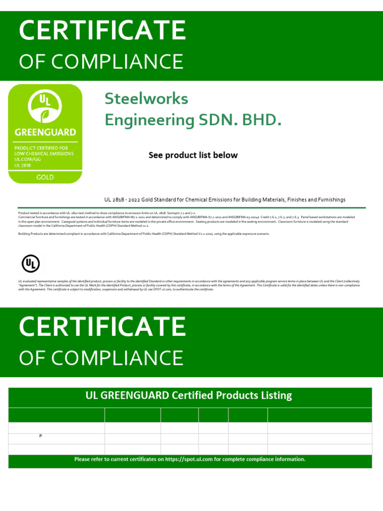 Green Certificate | PDF