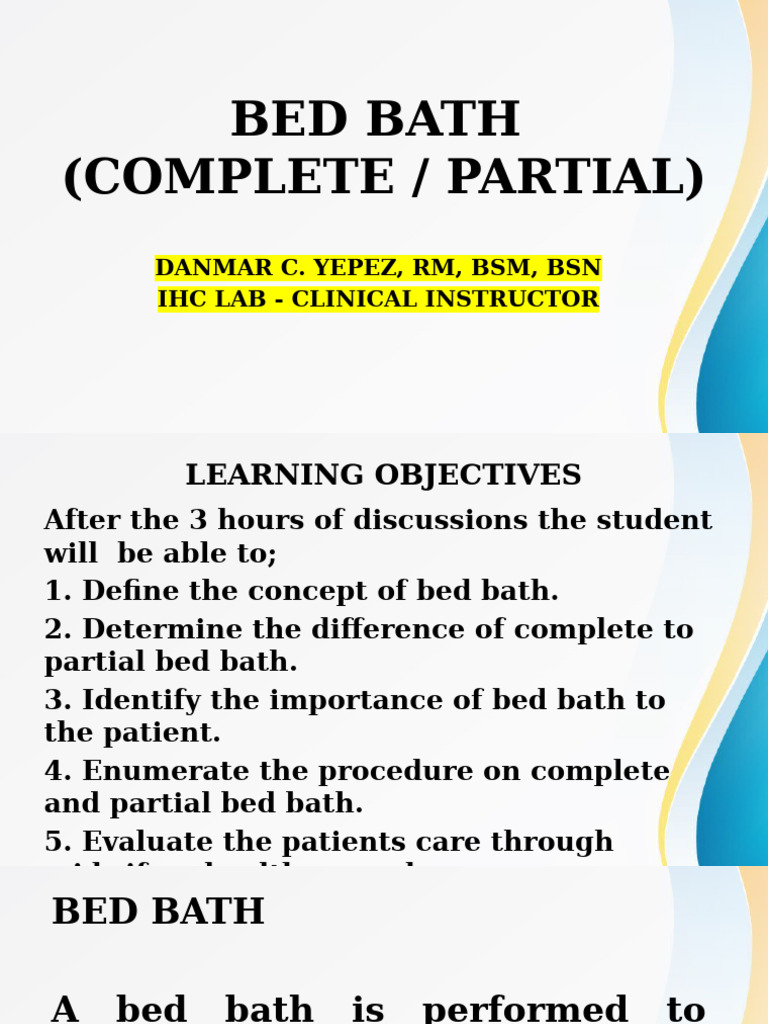Bed Bath | PDF