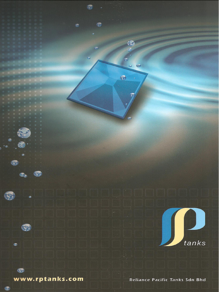 RWHS - FRP Water Tank (RP Tank) | PDF