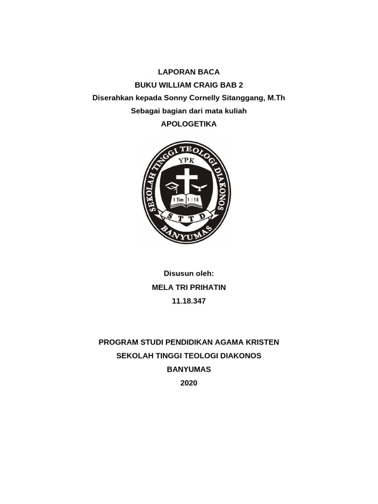 Laporan Baca Bab 2 | PDF