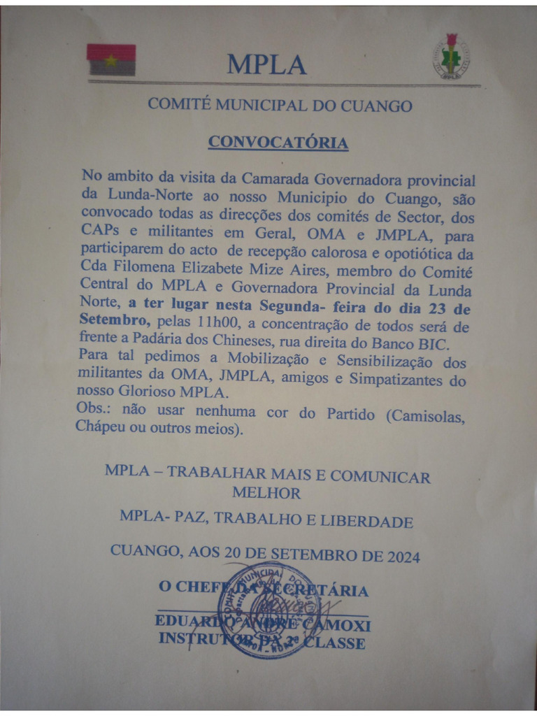 MPLA | PDF