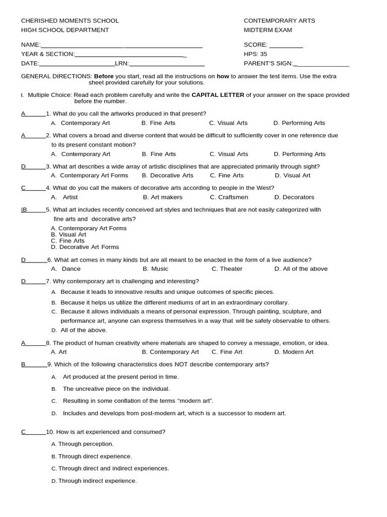 Cpar - Midterm | PDF
