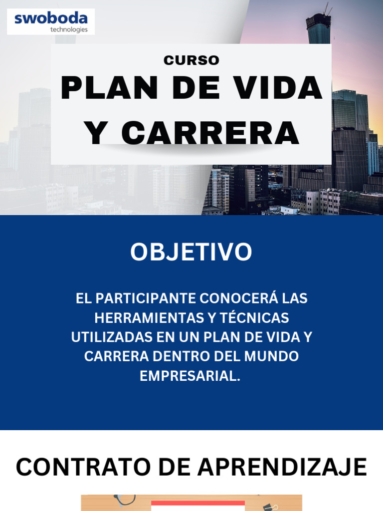 Plan de Vida y Carrera Empresarial | PDF | Gestión de recursos humanos ...