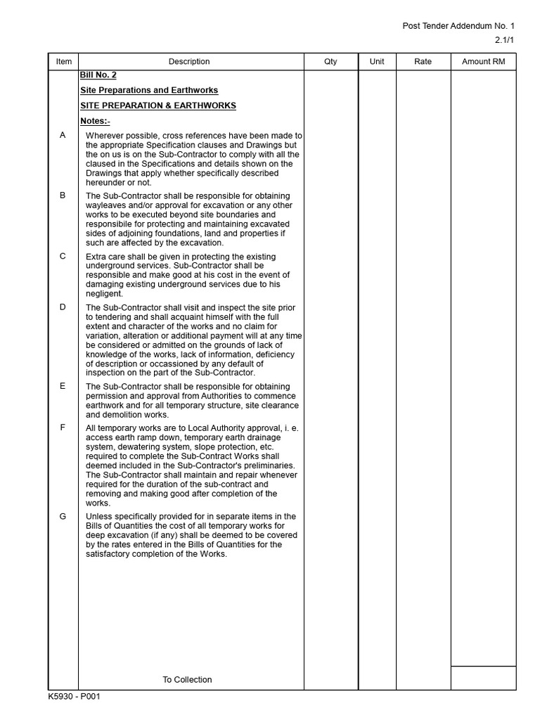 Site Preparation and Earthworks | PDF
