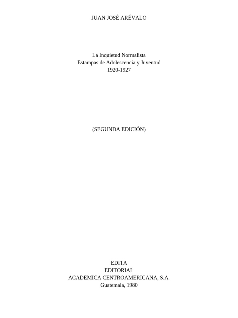 Libro 2 La Inquietud Normalista 1920 1927 DR Pelaez | PDF