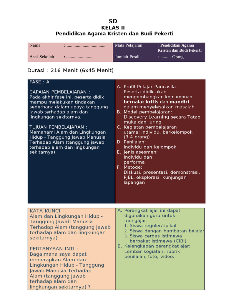 Modul Kumer KLS 2 - 4 | PDF