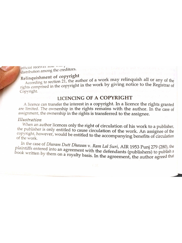 Licensing and Infringement of Copyright | PDF