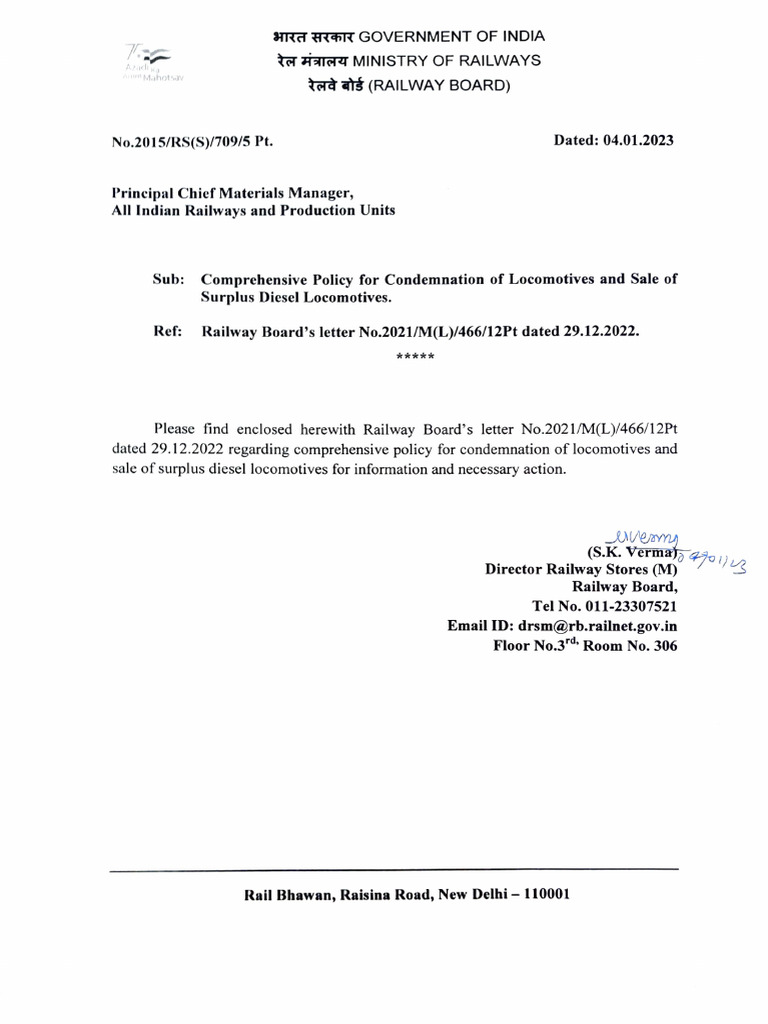 RB Letter Dated 04 - 01 - 2023 | PDF