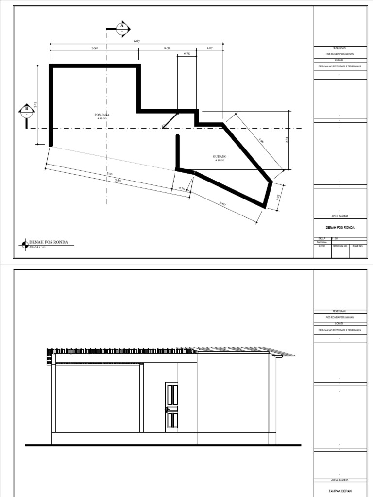 LayOut Pos Ronda | PDF