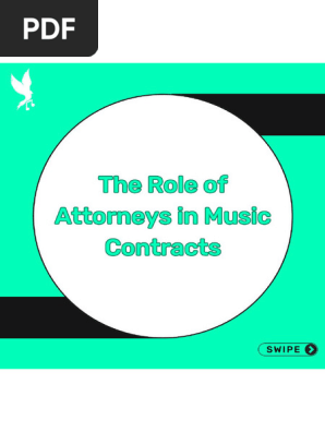 Role of Attorneys in Music Contracts