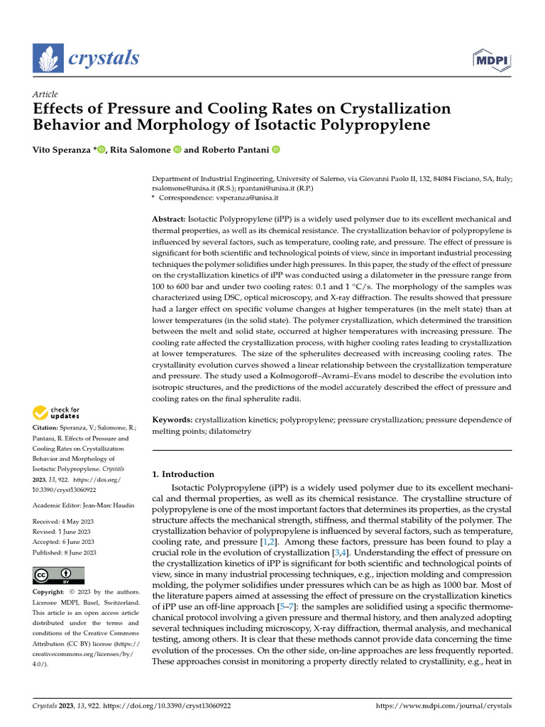 Crystals 13 00922 | PDF