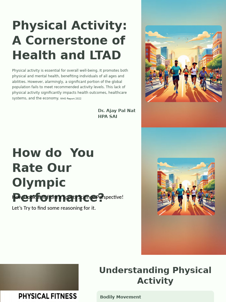 Physical Activity A Cornerstone of Health | PDF