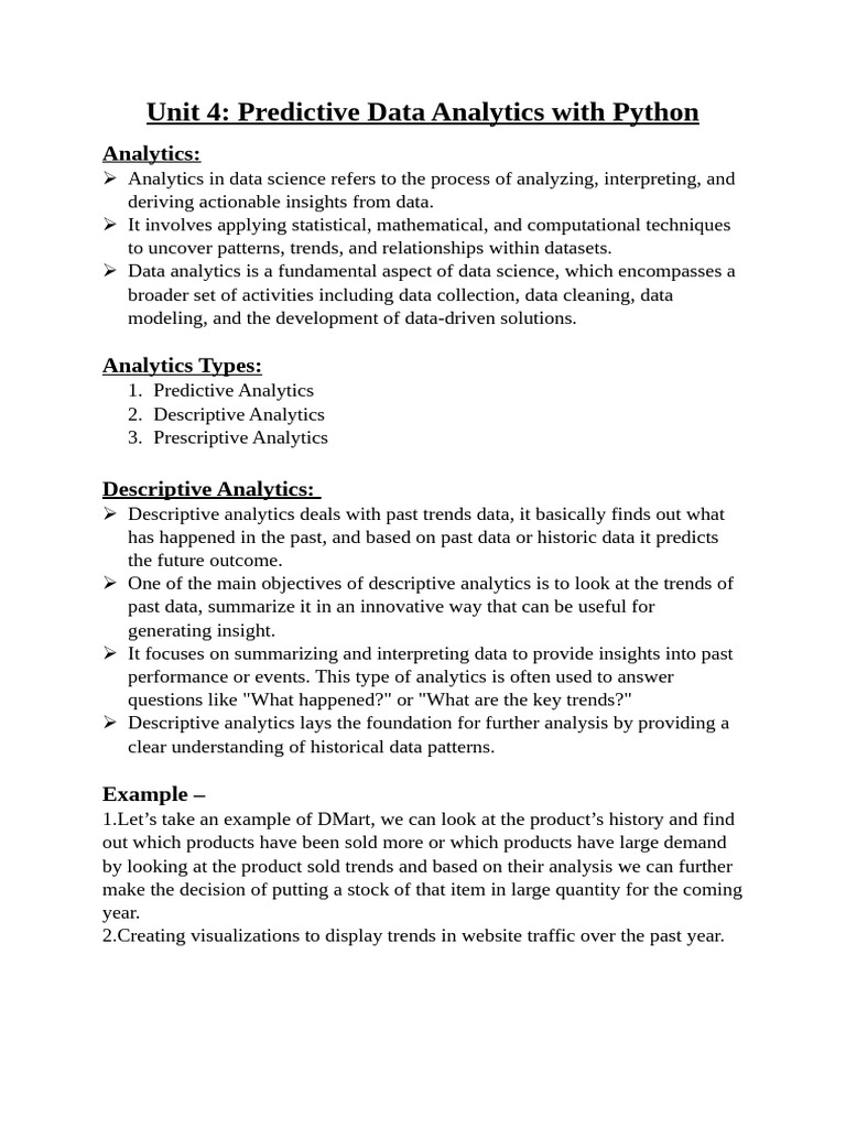 Unit 4 | PDF