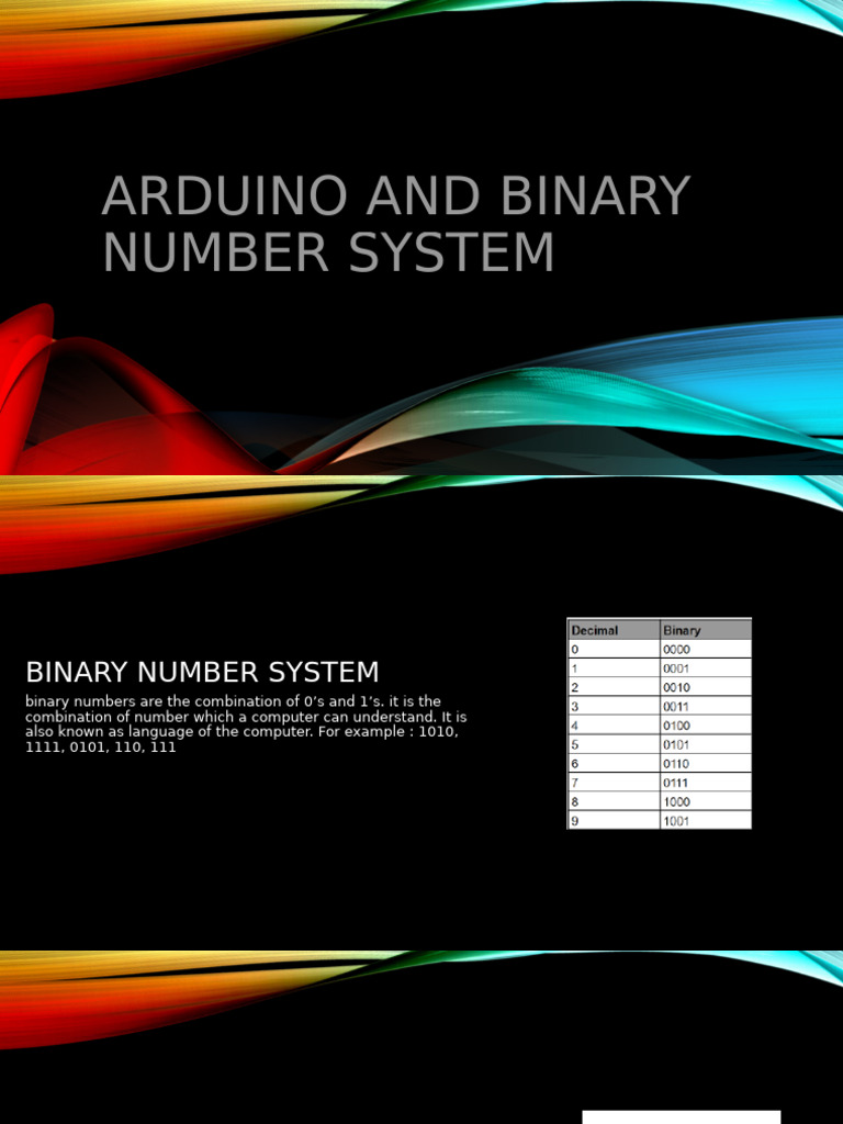 Arduino and Binary | PDF