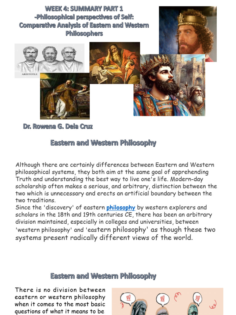 WEEK 4 - SYNTHESIS of Philosophical Perspectives | PDF