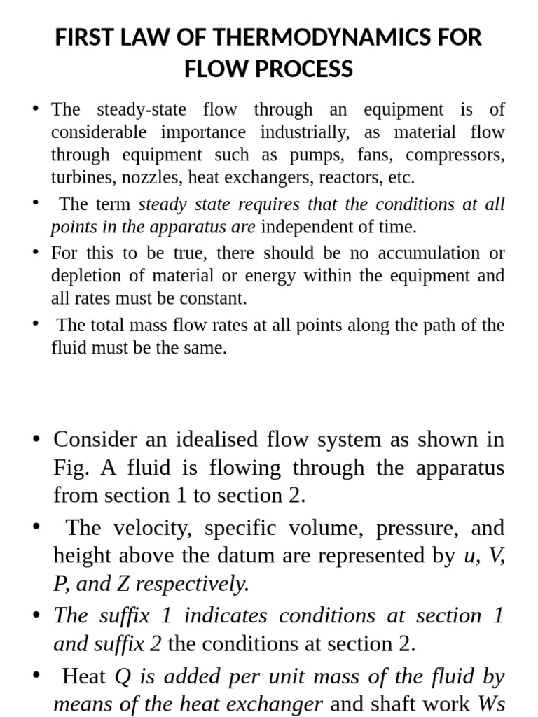 Steady Flow | PDF