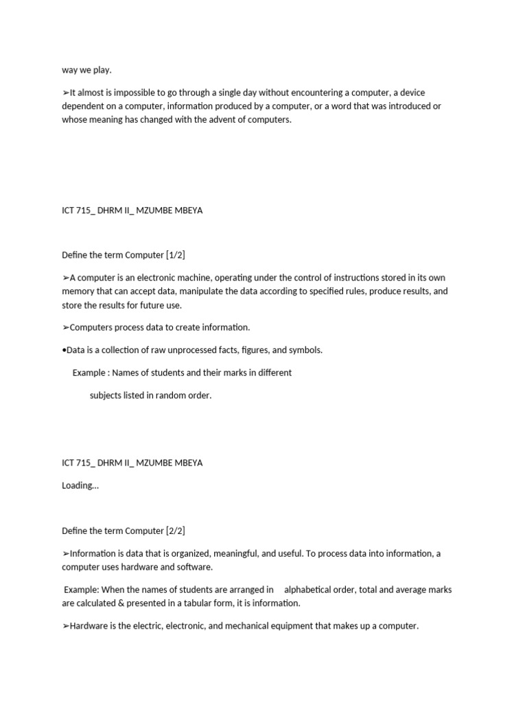 COMPUTER | PDF
