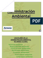 Amway administracion ambiental