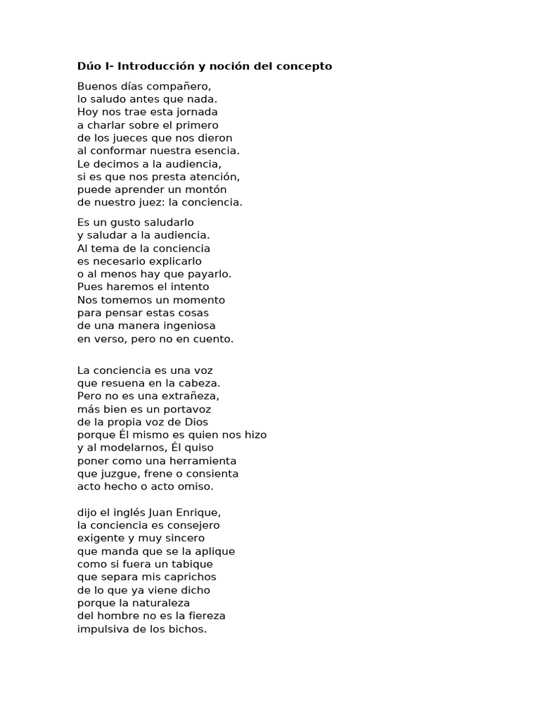 Payada De La Conciencia Pdf