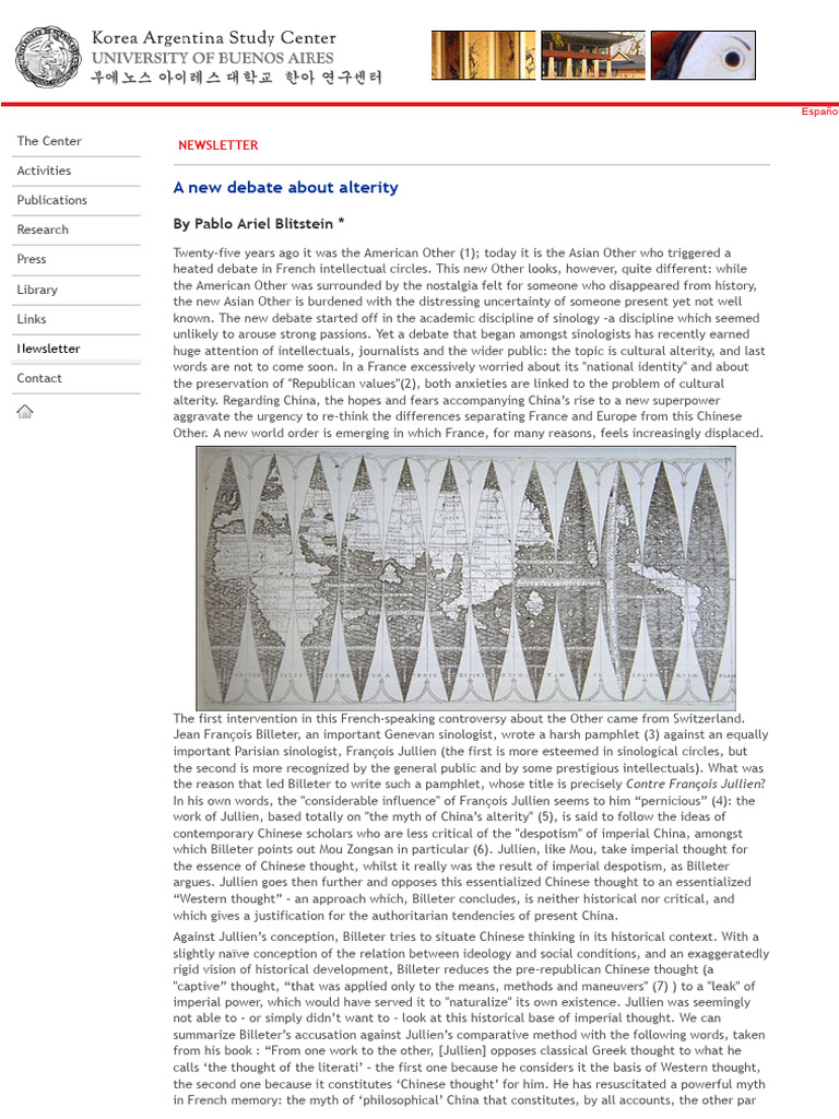 Blitstein Double Debate About Alterity 2 | PDF