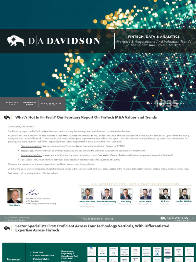 FinTech Newsletter February 2024 1 | PDF