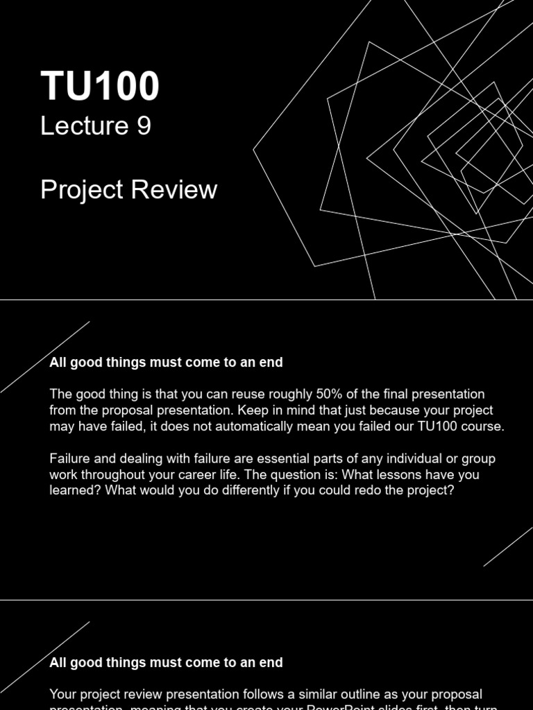 TU100 Lecture9 | PDF