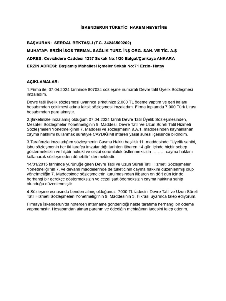 TRENDYOL T KETICI HAKEM HEYETI S RECI intelligence overview