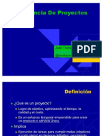 1 Introduccion a La Gerencia de Proyectos