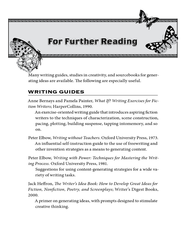 Ideas For-Further-Reading | PDF