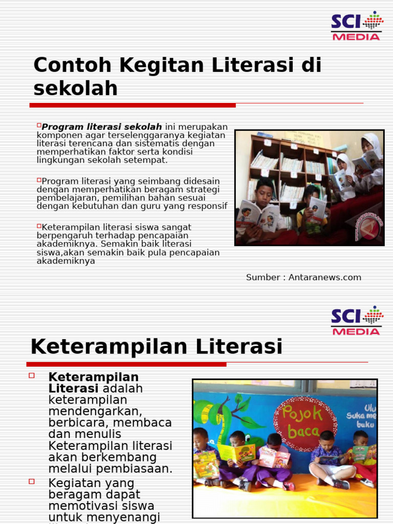 Contoh Program Literasi Sekolah | PDF | Karier & Perkembangan | Kajian ...