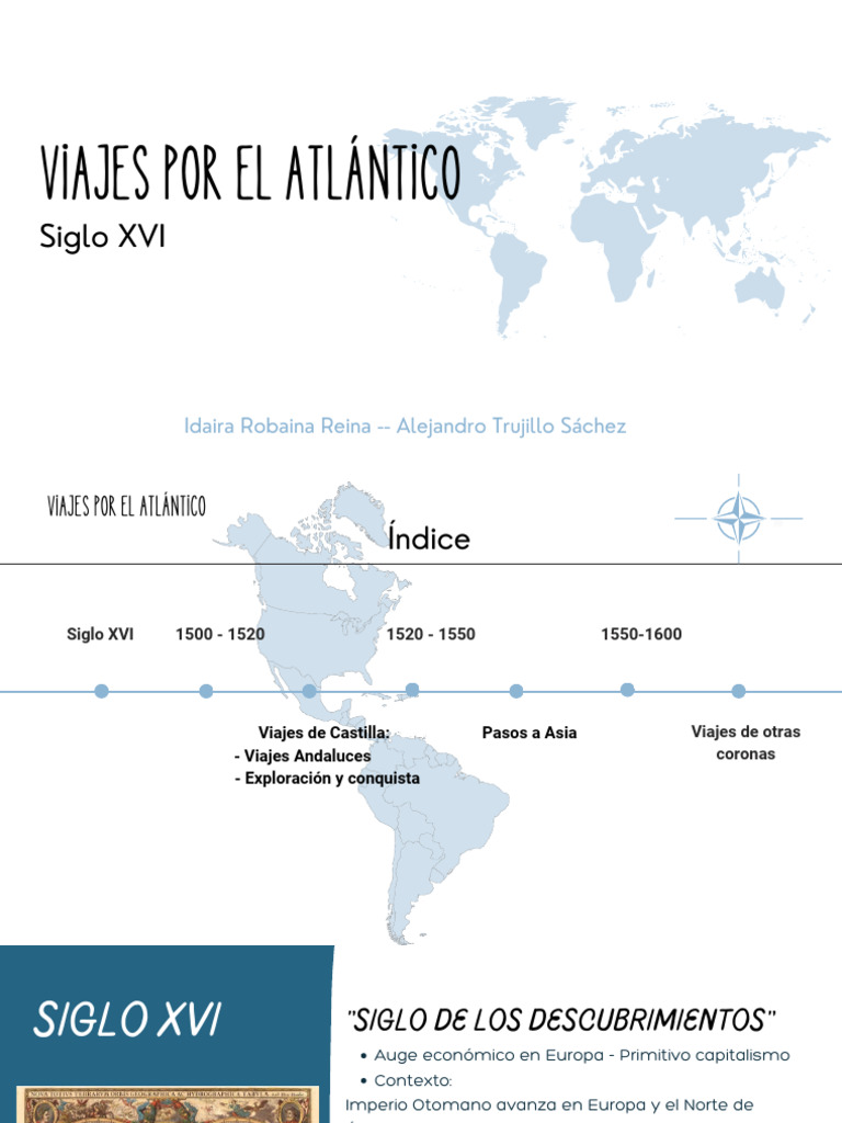 Viajes Por de Exploración A América | PDF