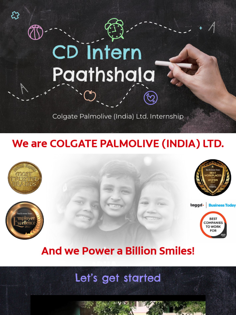 Colgate Palmolive Internship Overview | PDF
