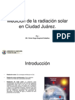 Medición de la radiación solar