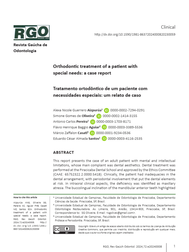 Orthodontic Treatment | PDF