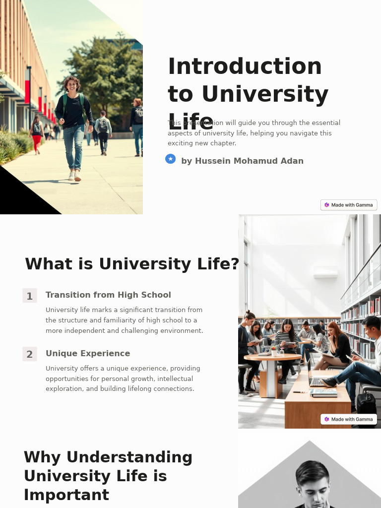 University Life 1 | PDF