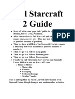 Full Starcraft 2 Guide