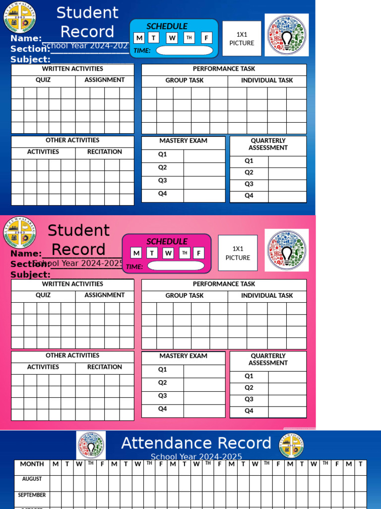 Students Record 2024 2025 | PDF