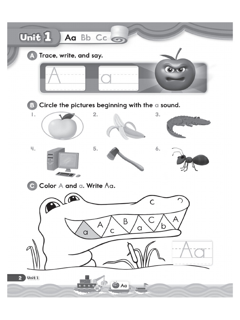 (Oxford - Phonics - World - 1 - WB) UNIT 1 | PDF