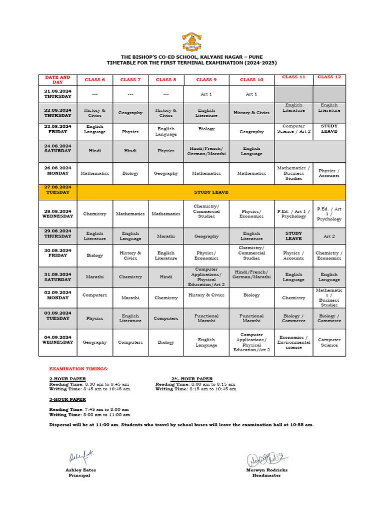 23072024091306kln-timetable-first-terminal-examination-2024-pdf