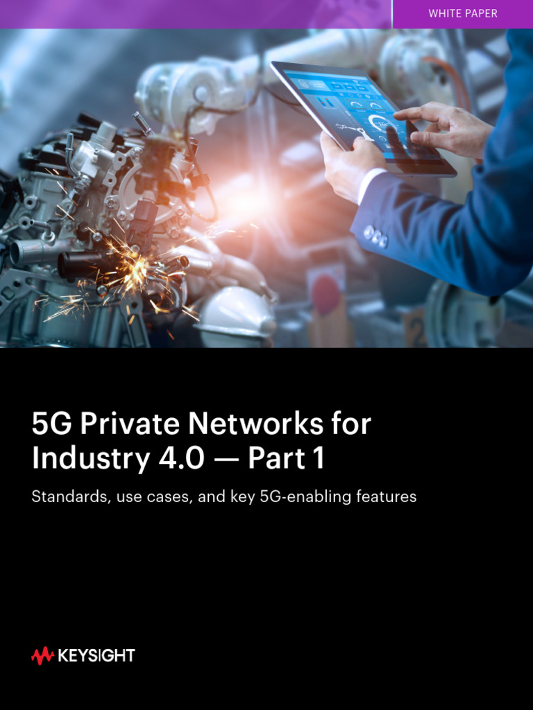 5G Private Networks For Industry 4.0 - Part 1 | PDF