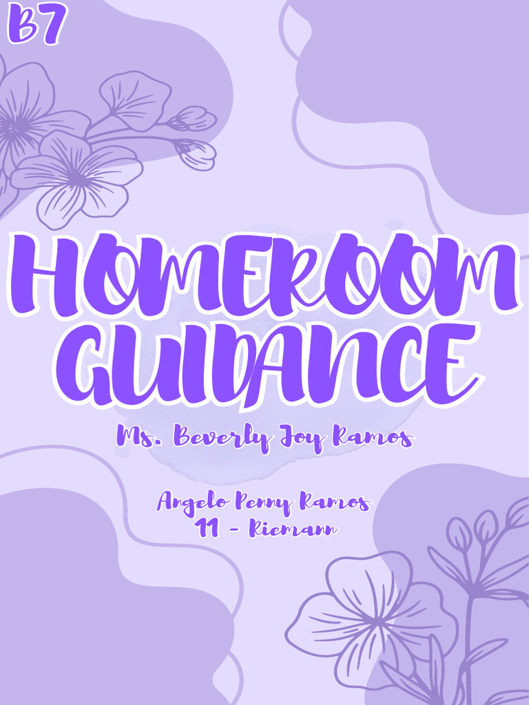 Homeroom Guidance Folder | PDF