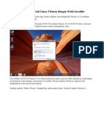 Cara Instal Linux Ubuntu