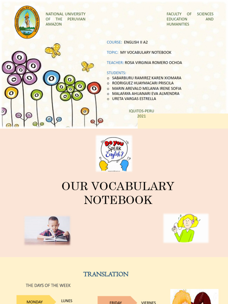 English Vocabulary | PDF